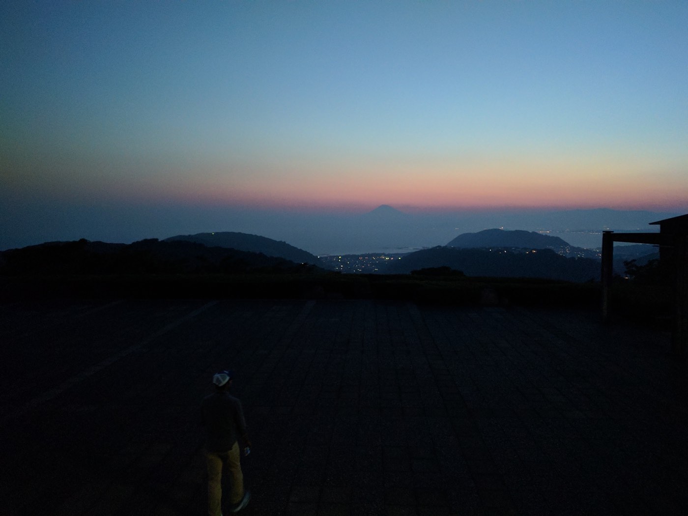 sunset fuji