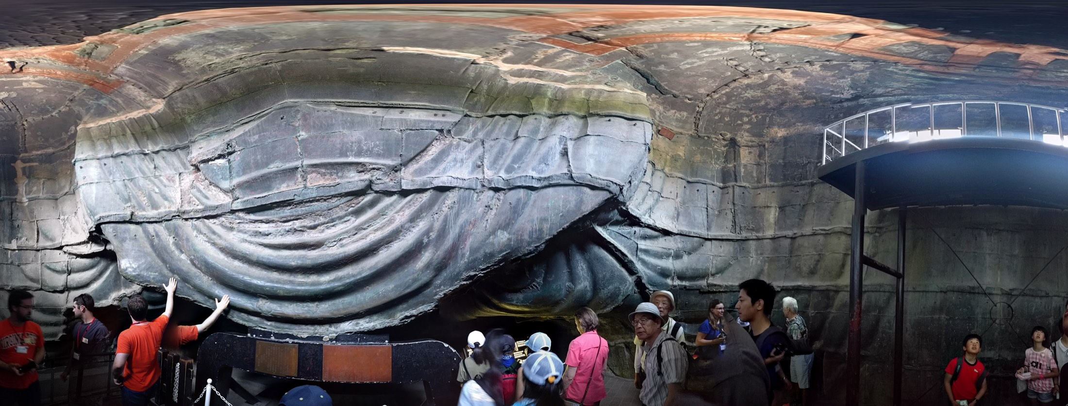 Great Buddha inside sphere